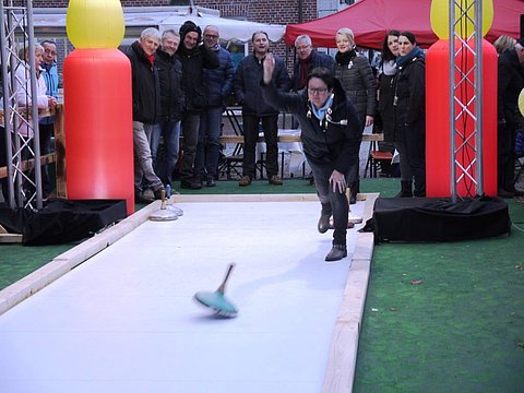 Stadtlohner Meisterschaft im Eisstockschießen Stadtlohner Meisterschaft im Eisstockschießen